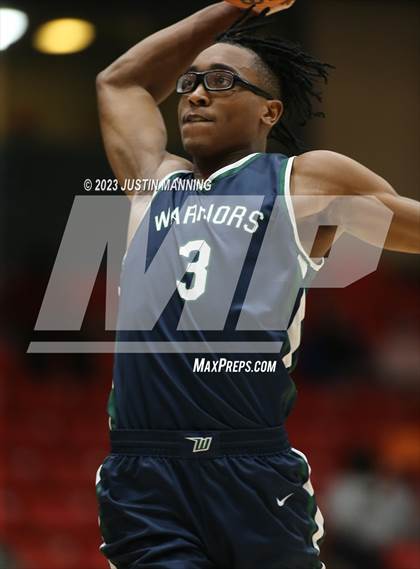 Thumbnail 3 in Little Rock Christian Academy vs. McDonough (King Cotton Classic) photogallery.