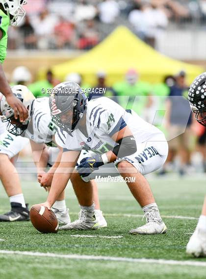 Thumbnail 3 in All-Shore Gridiron Classic (Monmouth vs Ocean) photogallery.