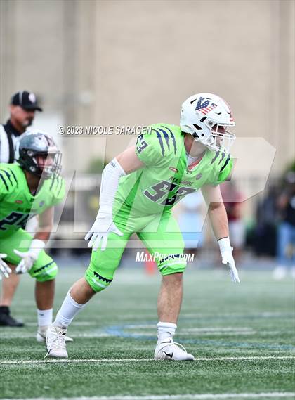 Thumbnail 1 in All-Shore Gridiron Classic (Monmouth vs Ocean) photogallery.