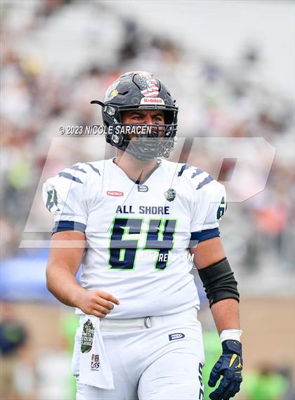 Thumbnail 3 in All-Shore Gridiron Classic (Monmouth vs Ocean) photogallery.