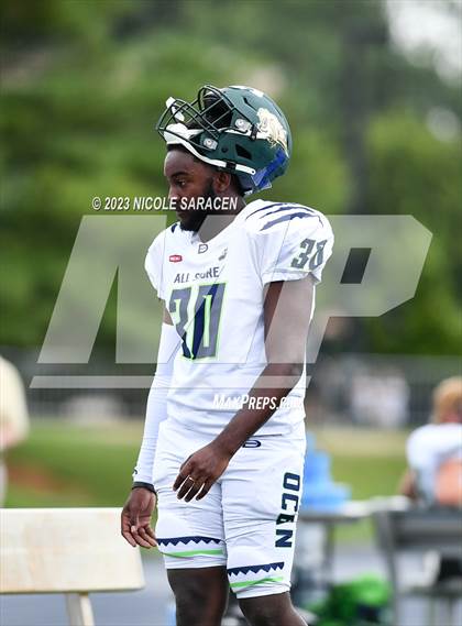 Thumbnail 2 in All-Shore Gridiron Classic (Monmouth vs Ocean) photogallery.