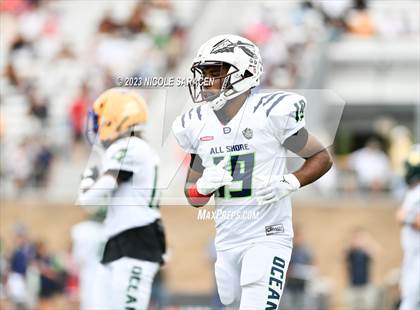 Thumbnail 3 in All-Shore Gridiron Classic (Monmouth vs Ocean) photogallery.