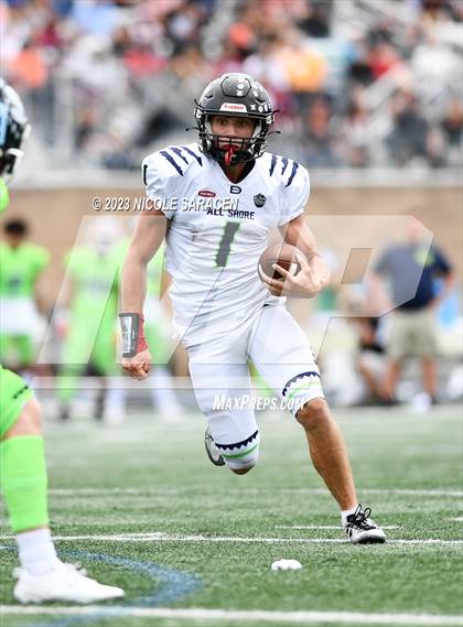 Thumbnail 1 in All-Shore Gridiron Classic (Monmouth vs Ocean) photogallery.