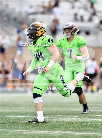 Thumbnail 1 in All-Shore Gridiron Classic (Monmouth vs Ocean) photogallery.