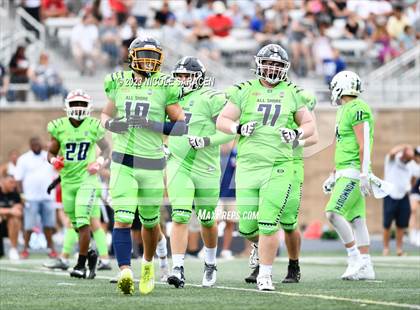 Thumbnail 3 in All-Shore Gridiron Classic (Monmouth vs Ocean) photogallery.