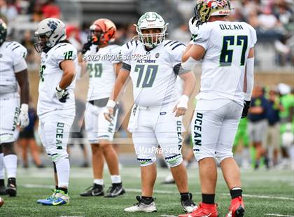 Thumbnail 2 in All-Shore Gridiron Classic (Monmouth vs Ocean) photogallery.