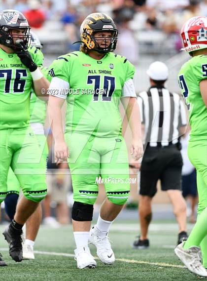Thumbnail 1 in All-Shore Gridiron Classic (Monmouth vs Ocean) photogallery.