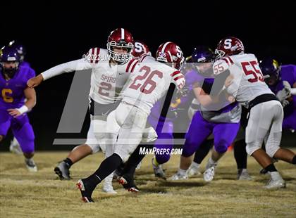 Thumbnail 1 in Spiro @ Vian (OSSAA 2A Round 1 Playoff) photogallery.
