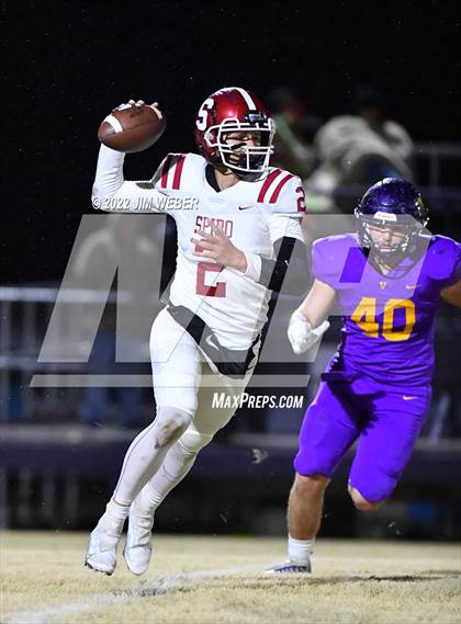 Thumbnail 1 in Spiro @ Vian (OSSAA 2A Round 1 Playoff) photogallery.