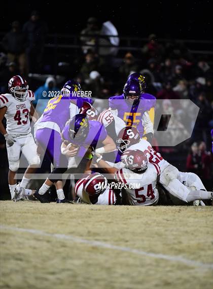 Thumbnail 1 in Spiro @ Vian (OSSAA 2A Round 1 Playoff) photogallery.