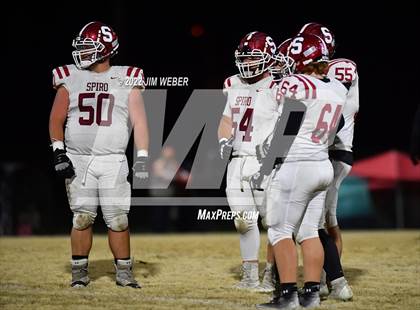 Thumbnail 3 in Spiro @ Vian (OSSAA 2A Round 1 Playoff) photogallery.