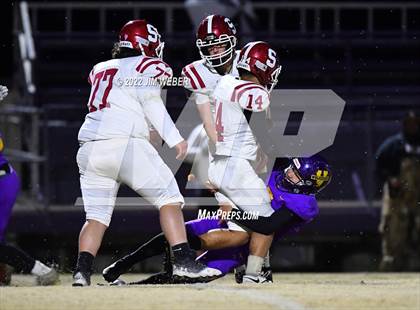 Thumbnail 3 in Spiro @ Vian (OSSAA 2A Round 1 Playoff) photogallery.