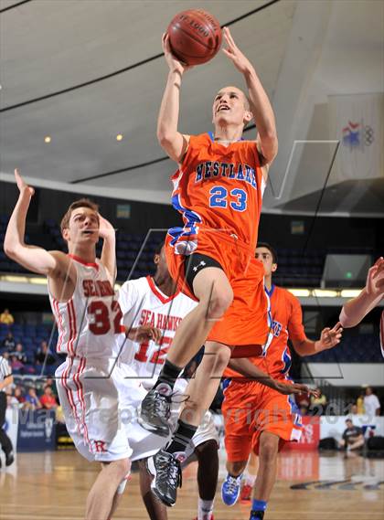 Thumbnail 1 in Redondo Union vs. Westlake CIF SS DIV 2A Final) photogallery.