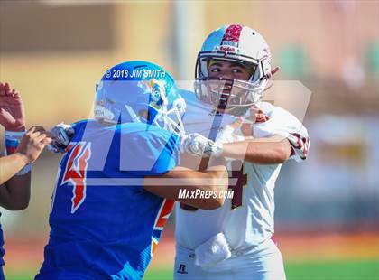 Thumbnail 1 in Belen @ Los Lunas (NMAA 5A Quarterfinal) photogallery.