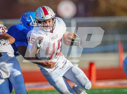 Thumbnail 1 in Belen @ Los Lunas (NMAA 5A Quarterfinal) photogallery.