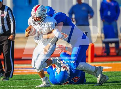Thumbnail 1 in Belen @ Los Lunas (NMAA 5A Quarterfinal) photogallery.