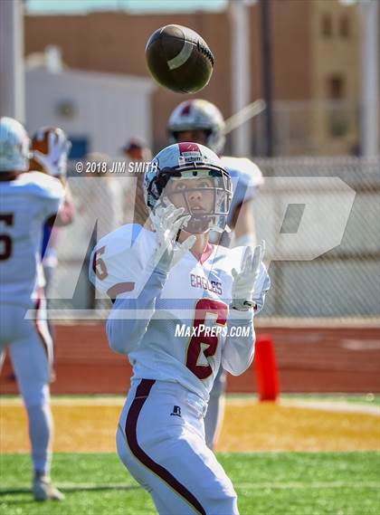 Thumbnail 1 in Belen @ Los Lunas (NMAA 5A Quarterfinal) photogallery.