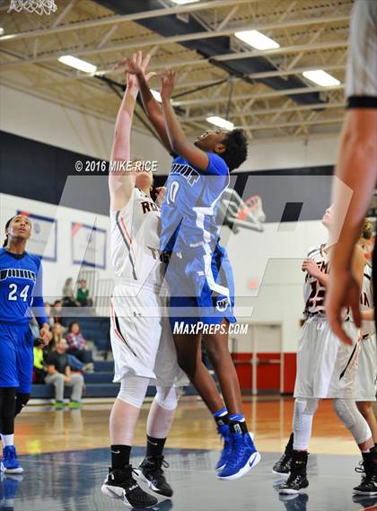 Thumbnail 3 in Rosman vs Woodmont (WNC Holiday Classic) photogallery.