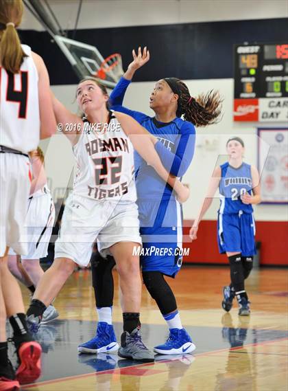Thumbnail 2 in Rosman vs Woodmont (WNC Holiday Classic) photogallery.