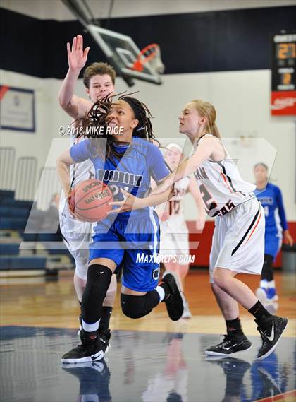 Thumbnail 1 in Rosman vs Woodmont (WNC Holiday Classic) photogallery.
