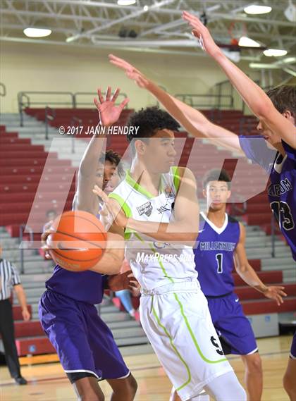 Thumbnail 3 in Millennium  vs Urspring Germany (Rancho Mirage Holiday Invitational) photogallery.