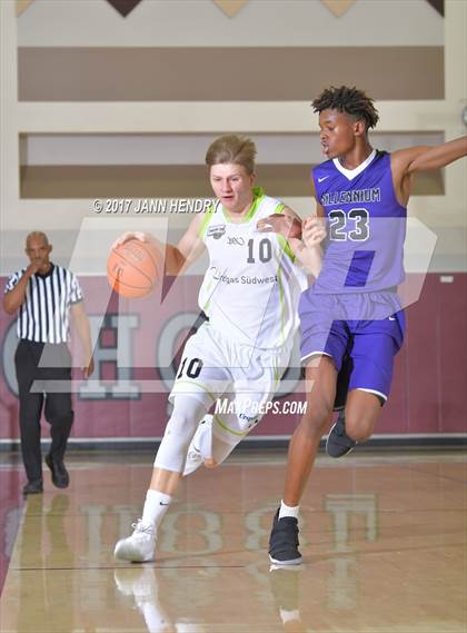 Thumbnail 2 in Millennium  vs Urspring Germany (Rancho Mirage Holiday Invitational) photogallery.