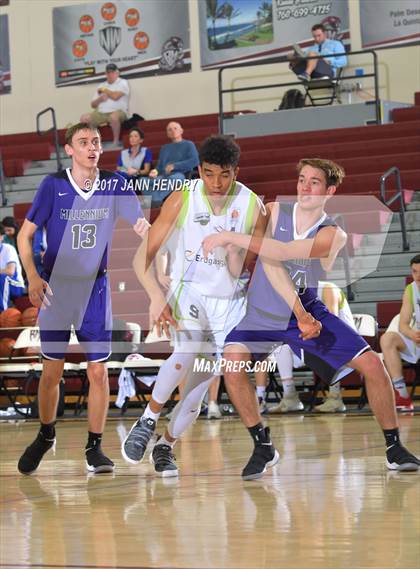 Thumbnail 2 in Millennium  vs Urspring Germany (Rancho Mirage Holiday Invitational) photogallery.