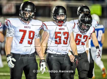 Thumbnail 1 in Graham vs. Argyle (UIL 4A Semifinal) photogallery.