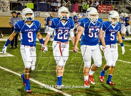 Thumbnail 1 in Graham vs. Argyle (UIL 4A Semifinal) photogallery.