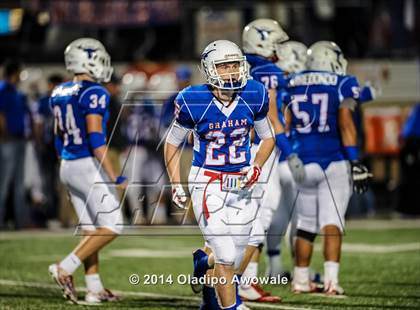 Thumbnail 3 in Graham vs. Argyle (UIL 4A Semifinal) photogallery.