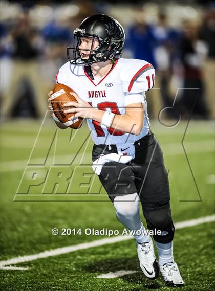 Thumbnail 2 in Graham vs. Argyle (UIL 4A Semifinal) photogallery.
