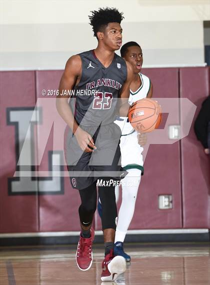 Thumbnail 3 in Franklin vs. Chino Hills (Rancho Mirage Holiday Invitational) photogallery.