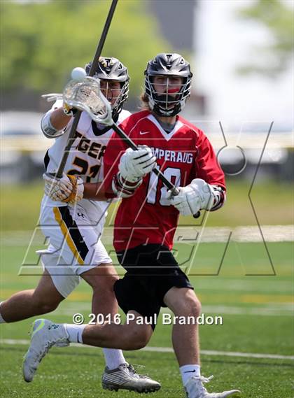 Thumbnail 2 in Hand vs. Pomperaug (CIAC Class M Quarterfinal) photogallery.
