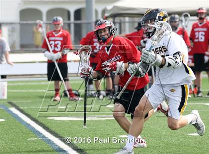 Thumbnail 3 in Hand vs. Pomperaug (CIAC Class M Quarterfinal) photogallery.