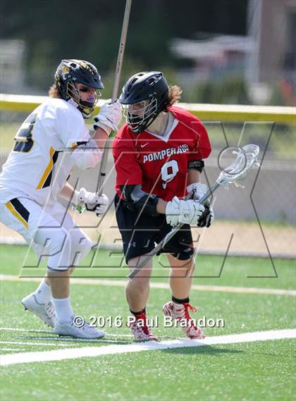Thumbnail 2 in Hand vs. Pomperaug (CIAC Class M Quarterfinal) photogallery.
