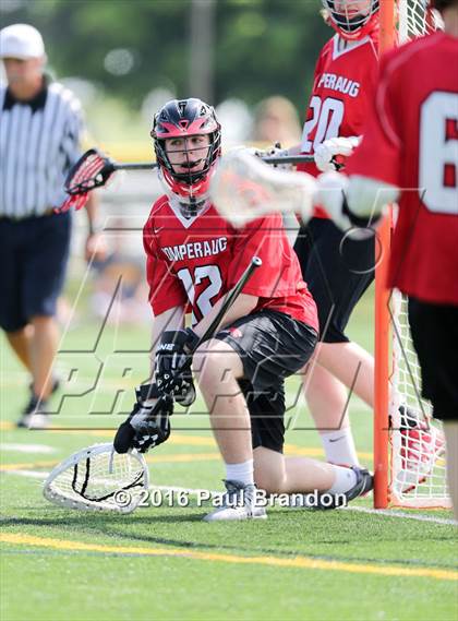 Thumbnail 3 in Hand vs. Pomperaug (CIAC Class M Quarterfinal) photogallery.