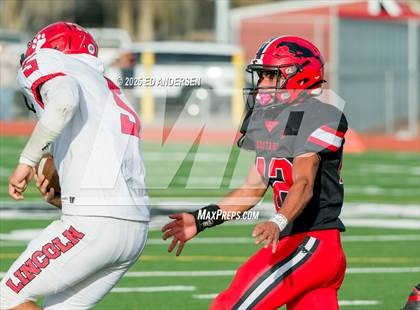 Thumbnail 1 in Lincoln County @ Pershing County (NIAA 2A Semifinal) photogallery.