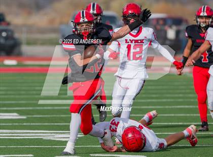 Thumbnail 3 in Lincoln County @ Pershing County (NIAA 2A Semifinal) photogallery.