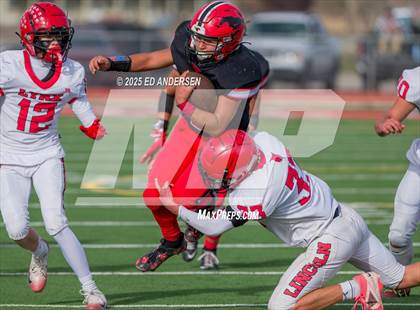 Thumbnail 1 in Lincoln County @ Pershing County (NIAA 2A Semifinal) photogallery.