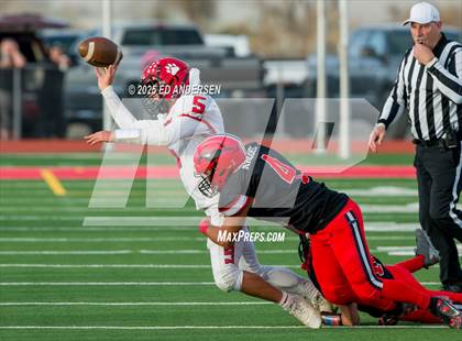 Thumbnail 2 in Lincoln County @ Pershing County (NIAA 2A Semifinal) photogallery.