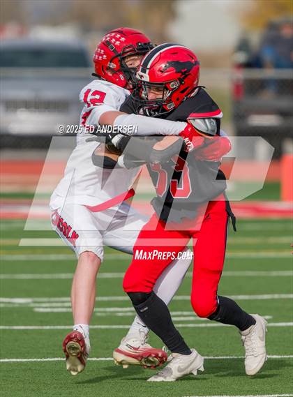 Thumbnail 3 in Lincoln County @ Pershing County (NIAA 2A Semifinal) photogallery.