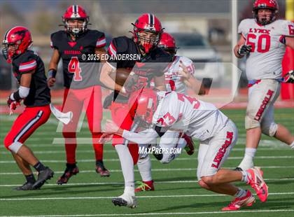 Thumbnail 1 in Lincoln County @ Pershing County (NIAA 2A Semifinal) photogallery.