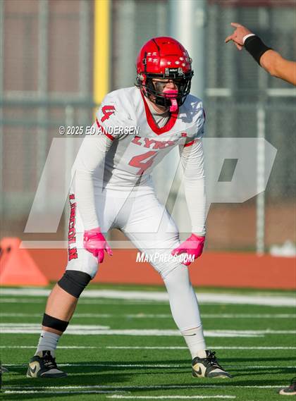 Thumbnail 2 in Lincoln County @ Pershing County (NIAA 2A Semifinal) photogallery.