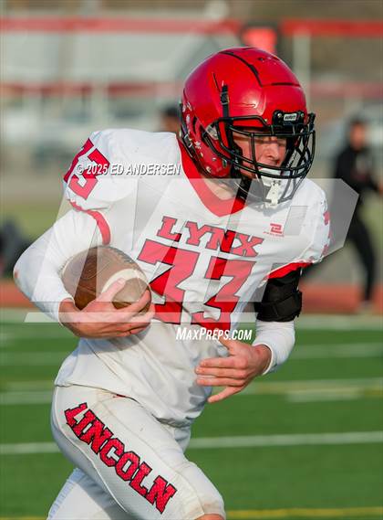 Thumbnail 1 in Lincoln County @ Pershing County (NIAA 2A Semifinal) photogallery.