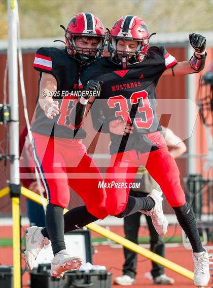 Thumbnail 2 in Lincoln County @ Pershing County (NIAA 2A Semifinal) photogallery.