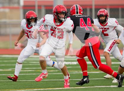 Thumbnail 3 in Lincoln County @ Pershing County (NIAA 2A Semifinal) photogallery.