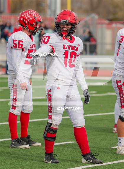 Thumbnail 3 in Lincoln County @ Pershing County (NIAA 2A Semifinal) photogallery.