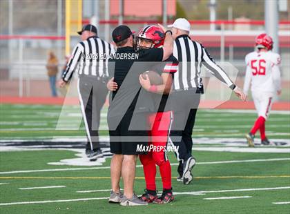 Thumbnail 3 in Lincoln County @ Pershing County (NIAA 2A Semifinal) photogallery.