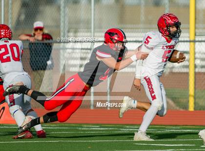 Thumbnail 3 in Lincoln County @ Pershing County (NIAA 2A Semifinal) photogallery.