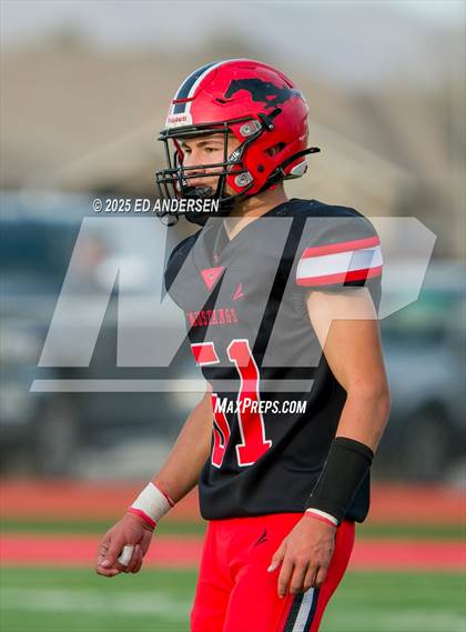 Thumbnail 2 in Lincoln County @ Pershing County (NIAA 2A Semifinal) photogallery.